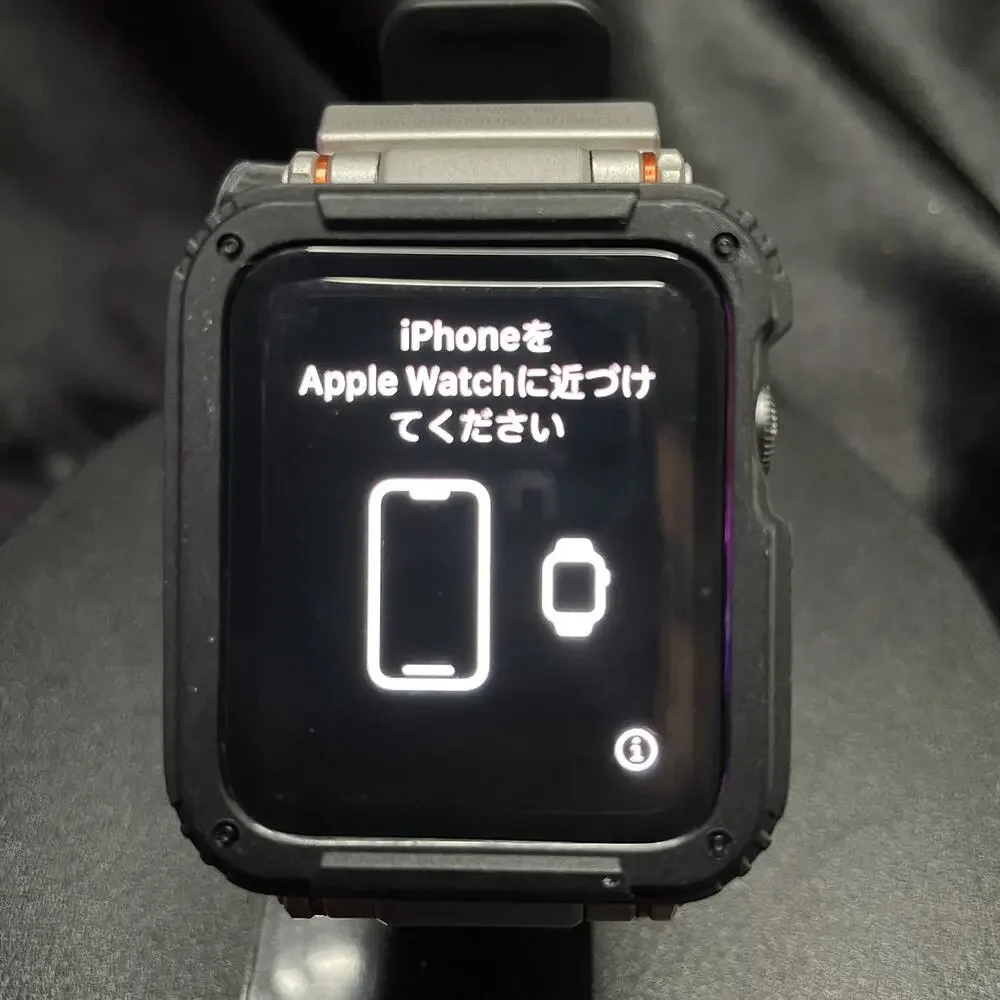Apple Watch Series 3 42mm Stainless Steel Black Band & Case GPS Cellular - Good